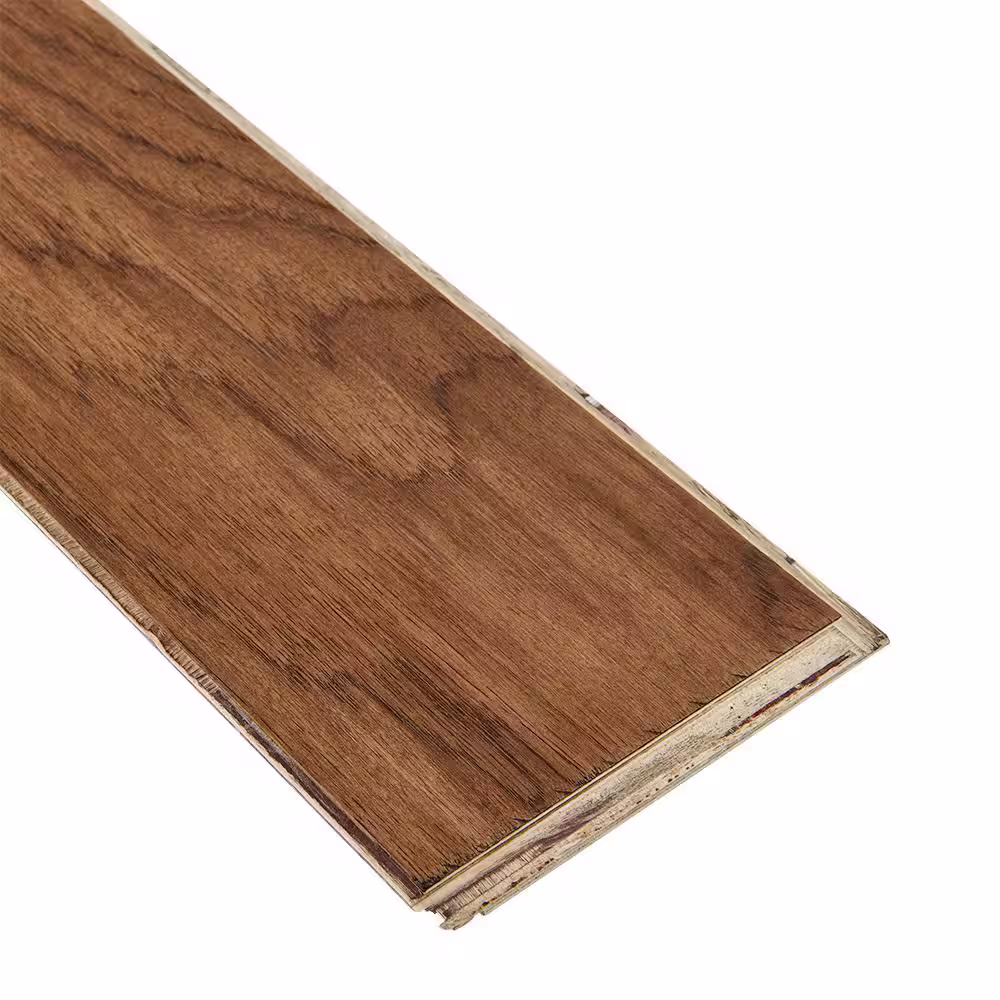 Bruce Time Honored Sienna Hickory 3/8 in. T x 5 in. W Hand Scraped Engineered Hardwood Flooring (28.1 sqft/case)