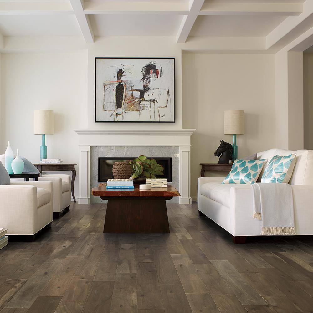 Malibu Wide Plank Morro Bay Acacia 3/8 in. T x 6.5 in. W Engineered Hardwood Flooring (25.6 sqft/case)