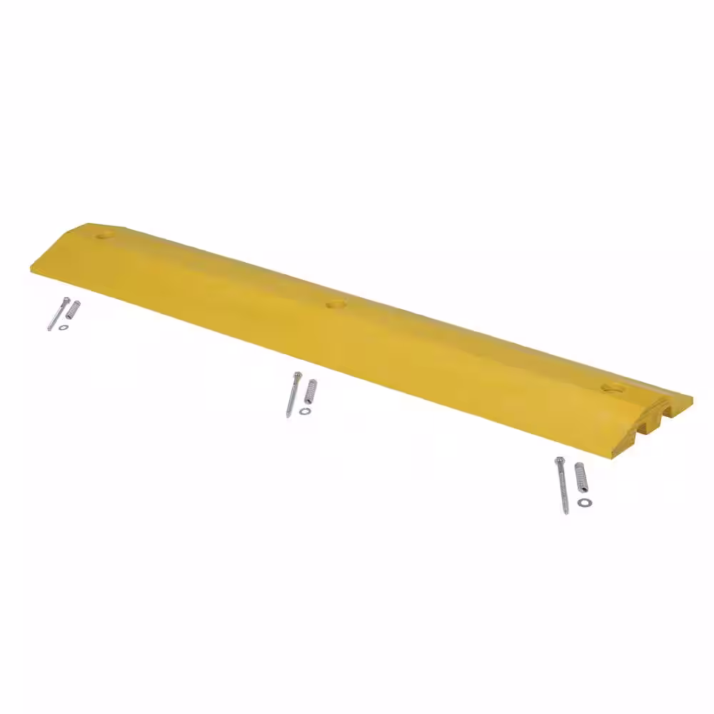 Vestil Recycled 48 in. x 10 in. x 2 in. Speed Bump