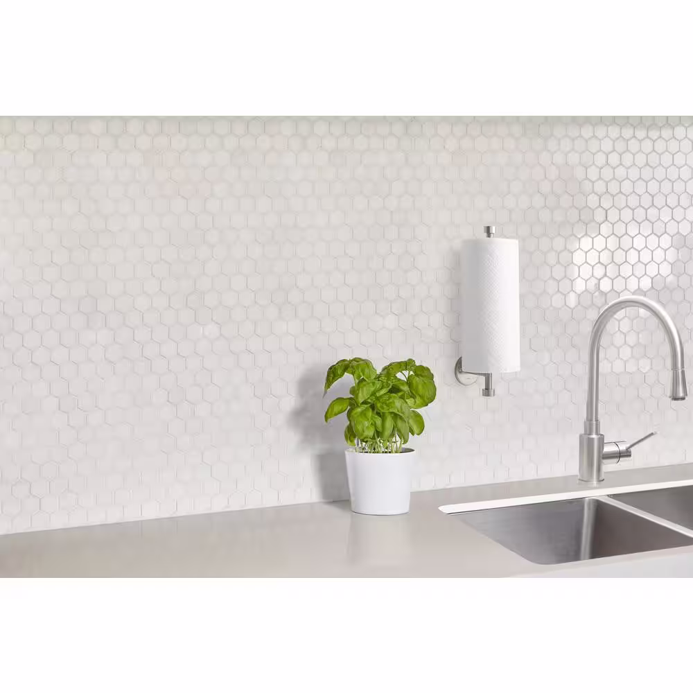 Umbra Nickel Cappa Wallmount Paper Towel Holder