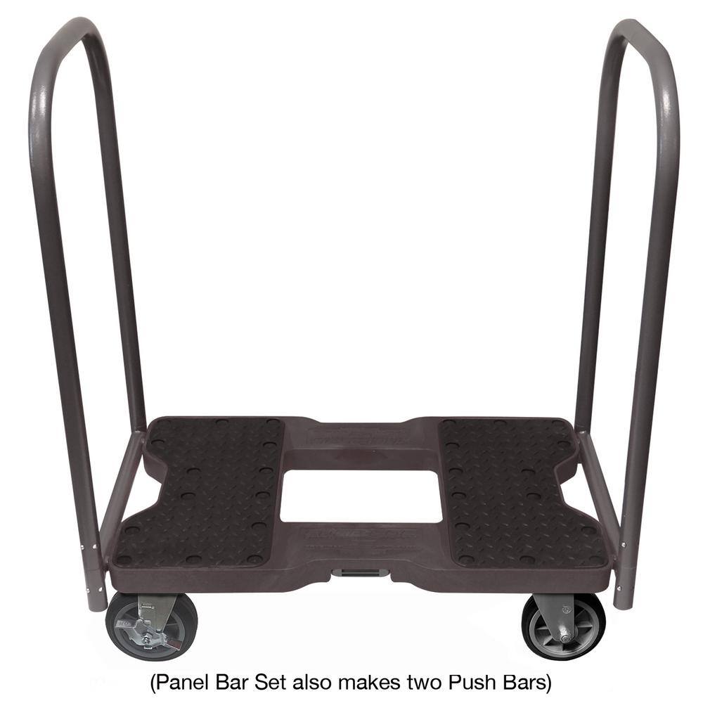 SNAP-LOC 1,500 lbs. Capacity All-Terrain Professional E-Track Panel Cart Dolly in Black