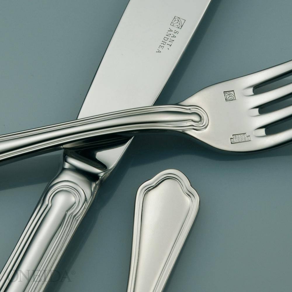Oneida Rossini 18/10 Stainless Steel Round Bowl Soup Spoons (Set of 12)