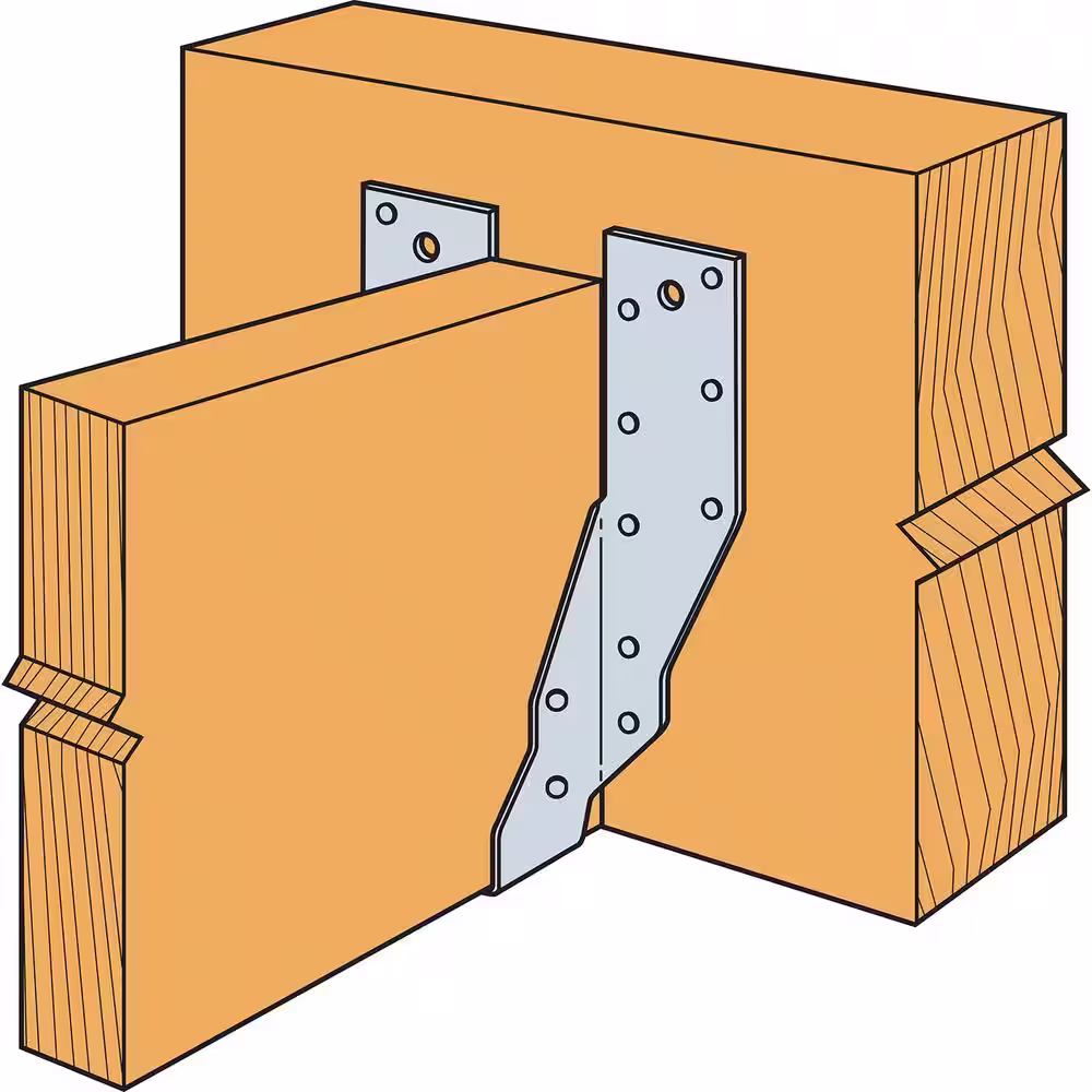 Simpson Strong-Tie THA 9-11/16 in. Galvanized Adjustable Hanger for 2x Truss