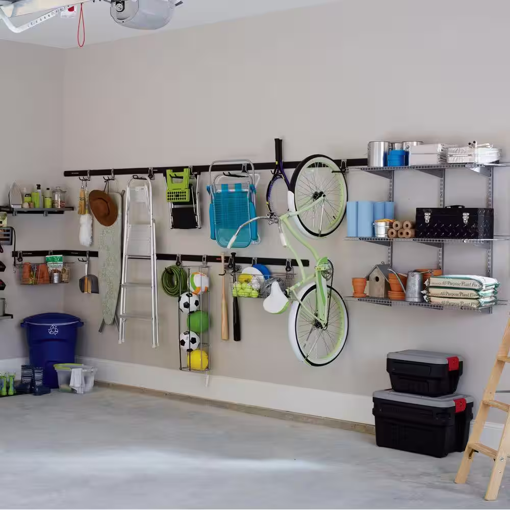 Rubbermaid FastTrack Garage 48 in. Hang Rail Track Storage System