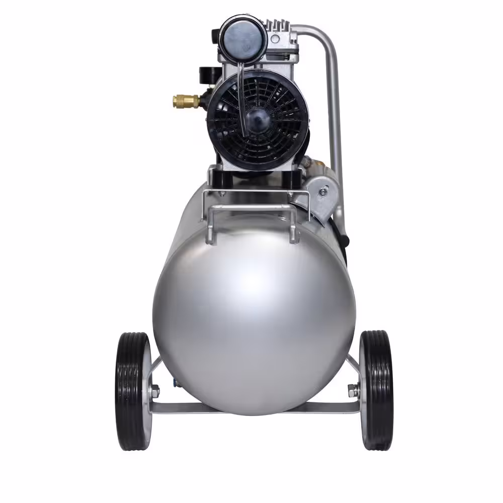 California Air Tools 8 Gal. 1 HP 120 PSI Ultra Quiet and Oil-Free Electric Horizontal Tank Air Compressor with Automatic Drain