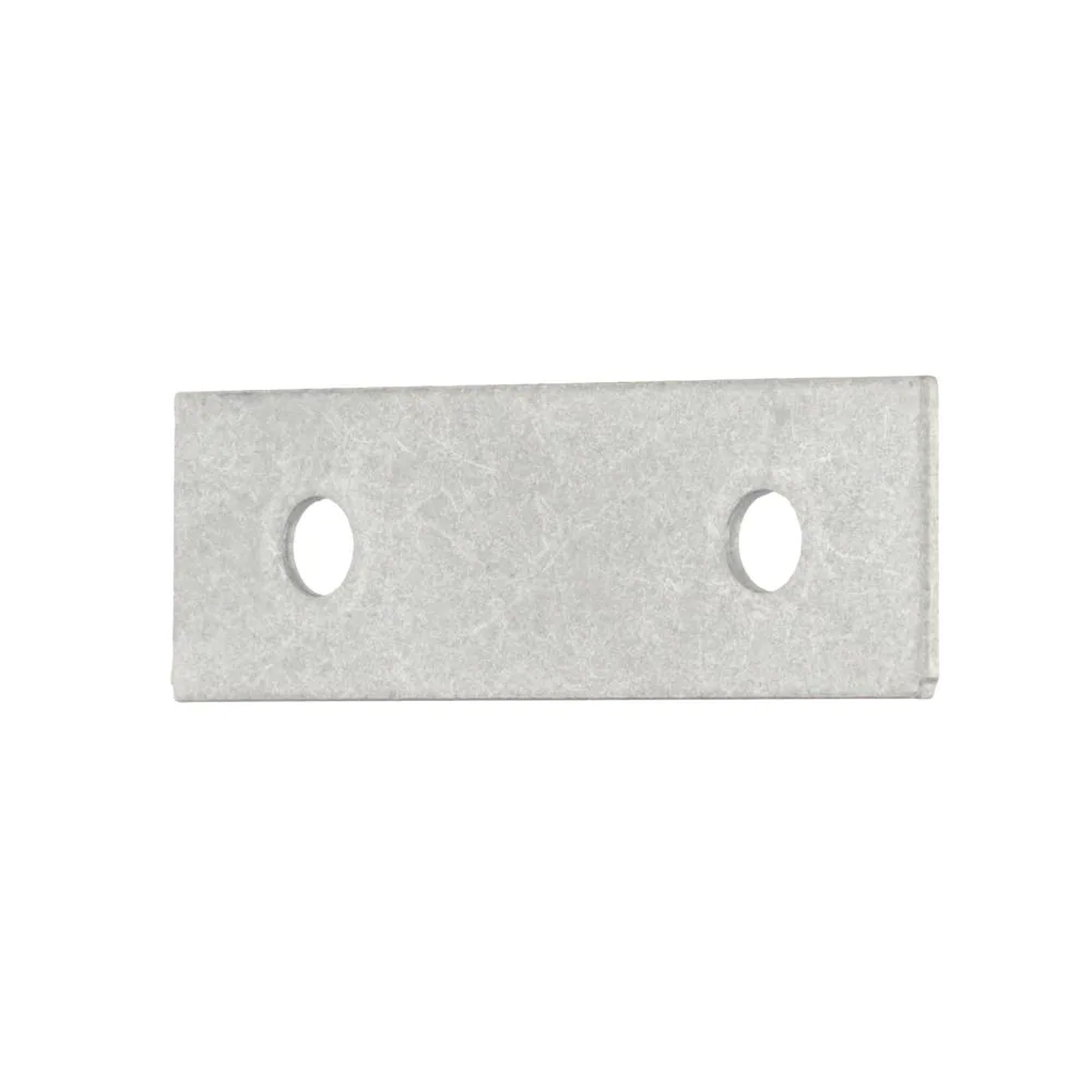 Everbilt 2 in. Galvanized Mending Plates (2-Pack)
