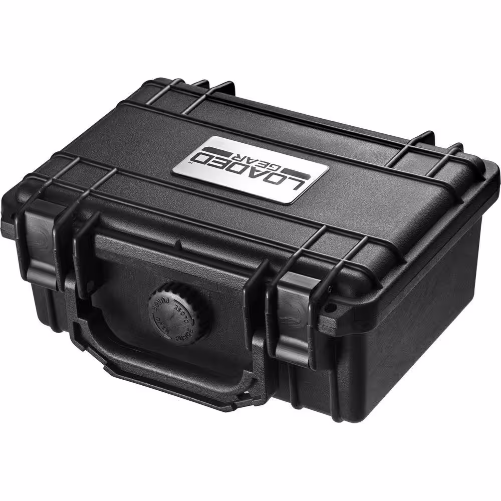 BARSKA Loaded Gear 8.3 in. HD-100 Hard Tool Case in Black