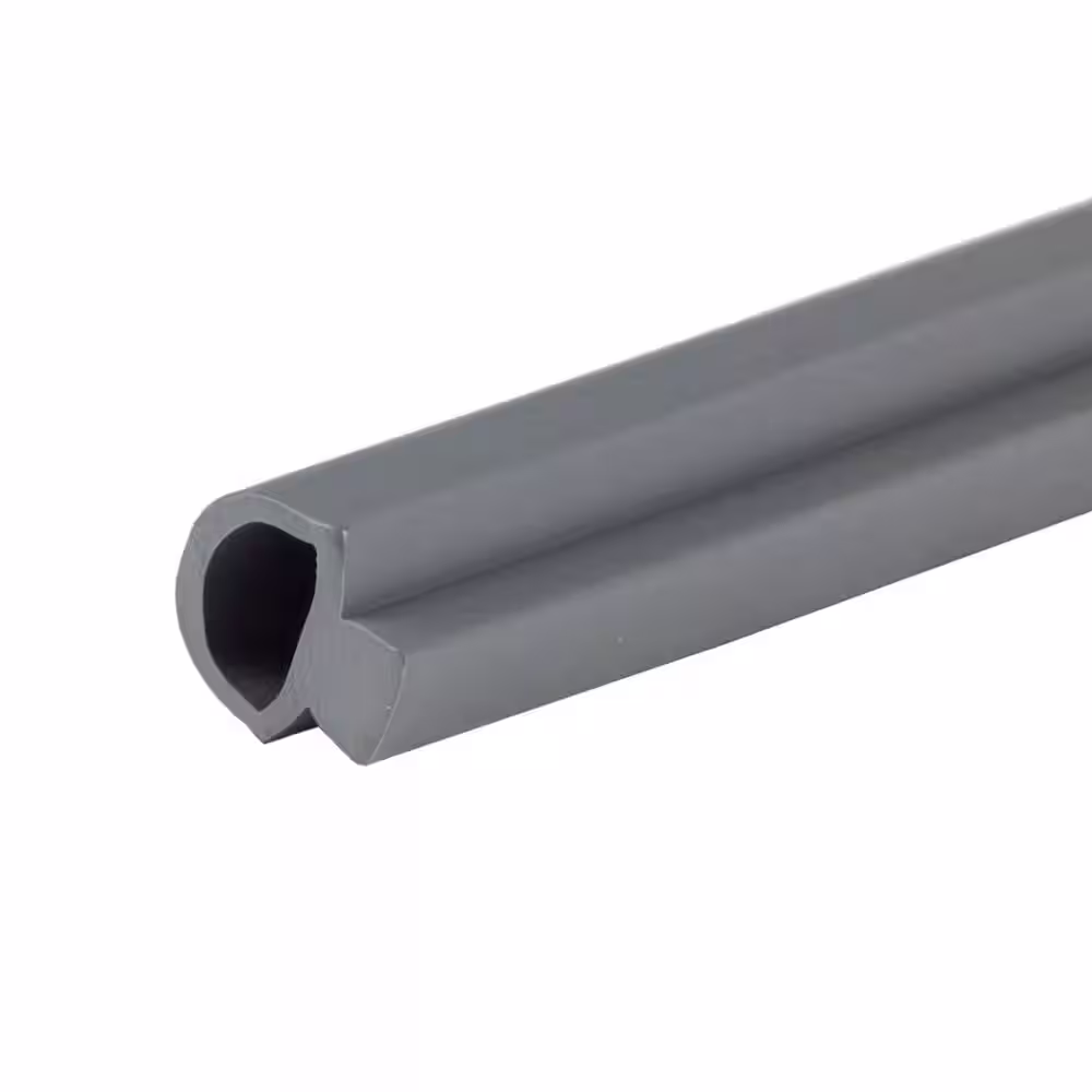 M-D Building Products 3/8 in. x 5/16 in. x 36 in. Gray Vinyl/Polymer Replacement Insert for Outswing Door Thresholds