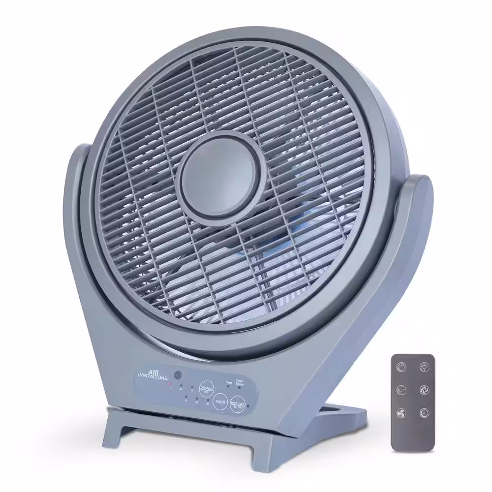 Air Innovations 12 in. 3-in-1 Swirl Cool Stand Fan with Remote