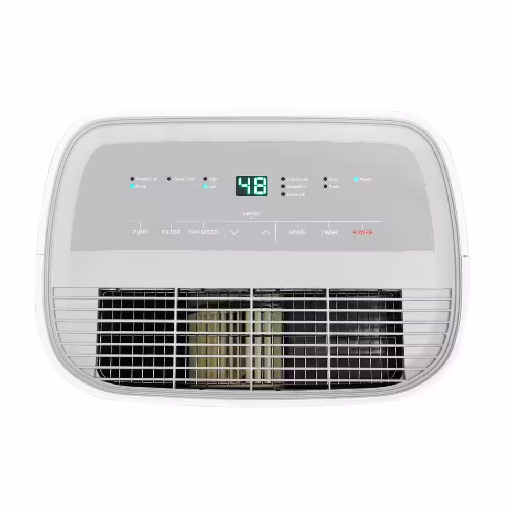 SPT 50-Pint Dehumidifier with Built-in Pump