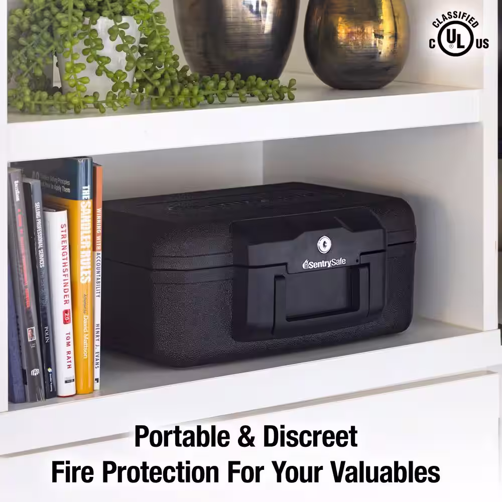 SentrySafe 0.18 cu. ft. Fireproof Safe Box
