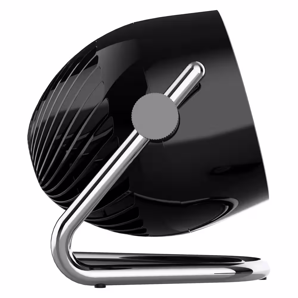 Vornado Pivot6 9 in. Medium Air Circulator Table Fan Black
