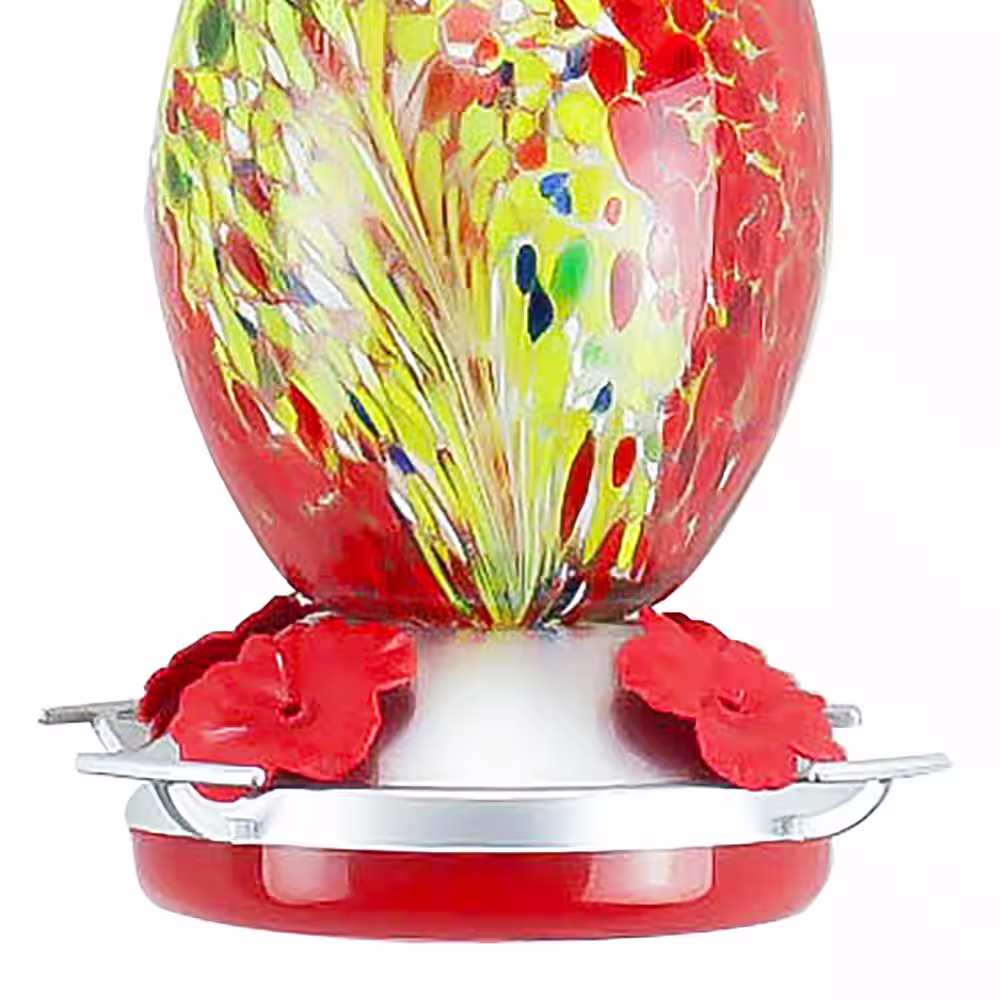 None Hummingbird Feeder Red