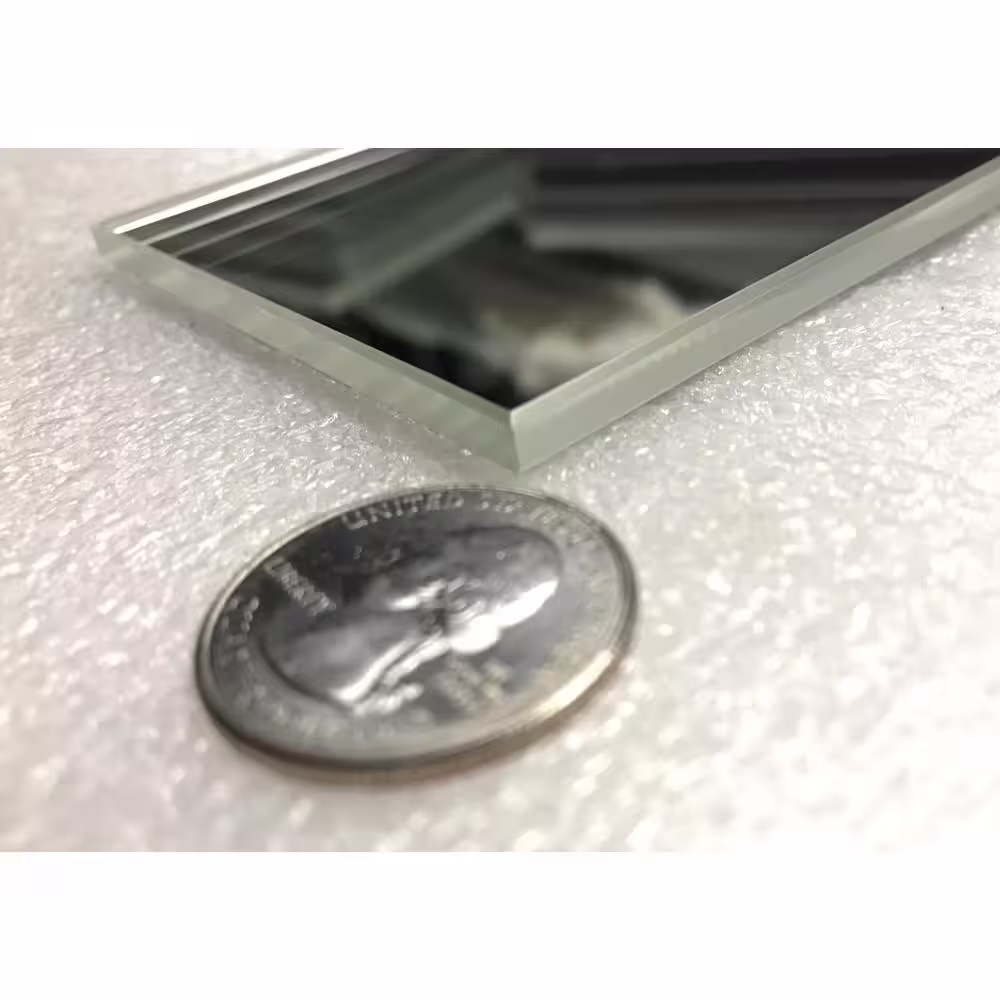 ABOLOS Reflections Subway Silver 3 in. x 6 in. x 0.2 in. Glass Mirror Peel and Stick Tile (11 Sq. Ft./Case)
