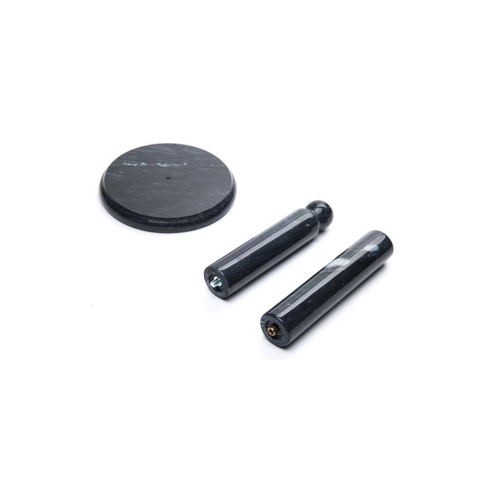 Fox Run Black Marble Paper Towel Holder