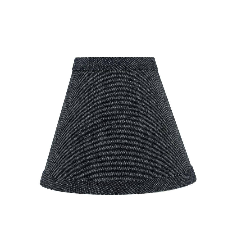Aspen Creative Corporation 6 in. x 5 in. Grey-Blue Hardback Empire Lamp Shade (5-Pack)