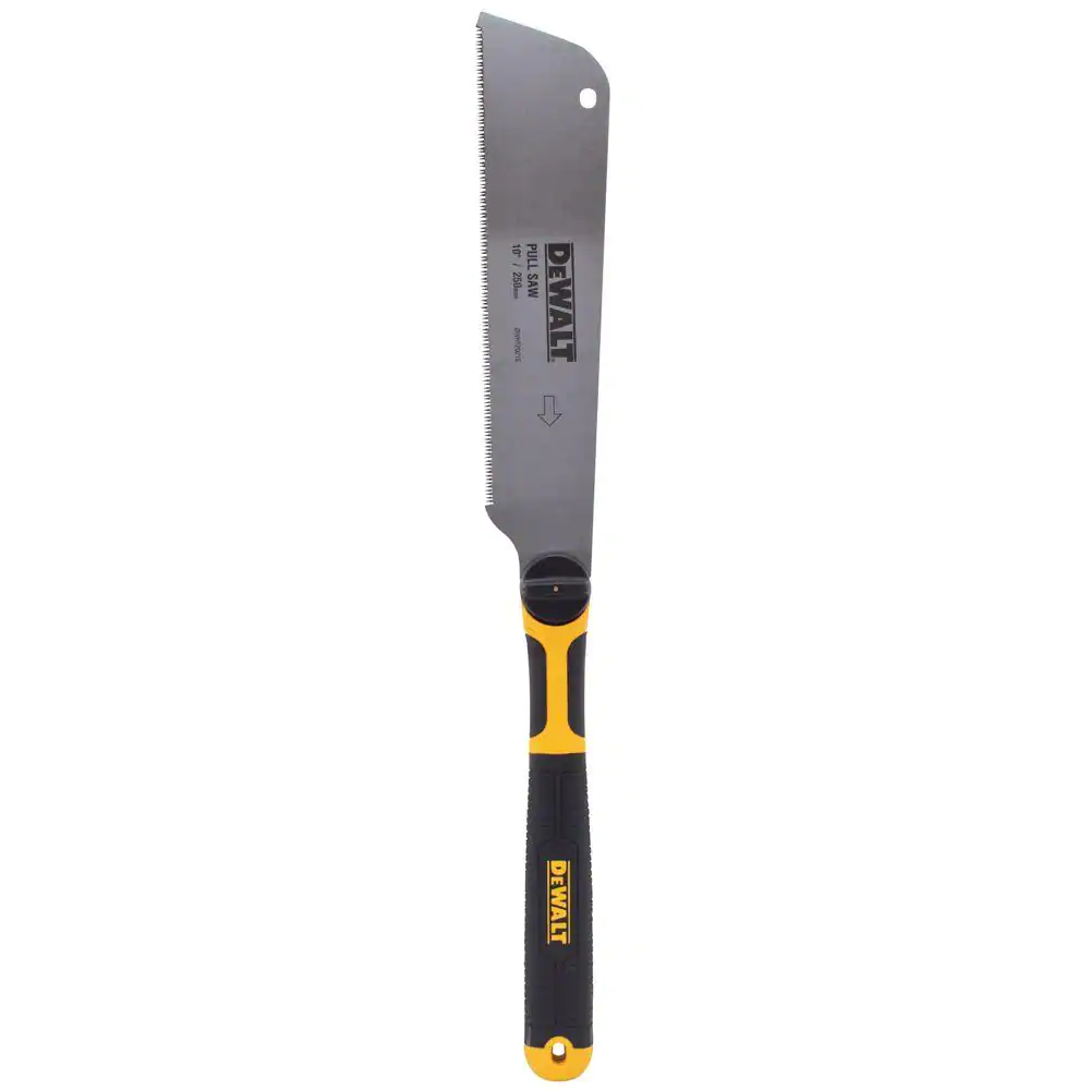 DEWALT 10 in. Flush Cut Single Edge Pull Saw