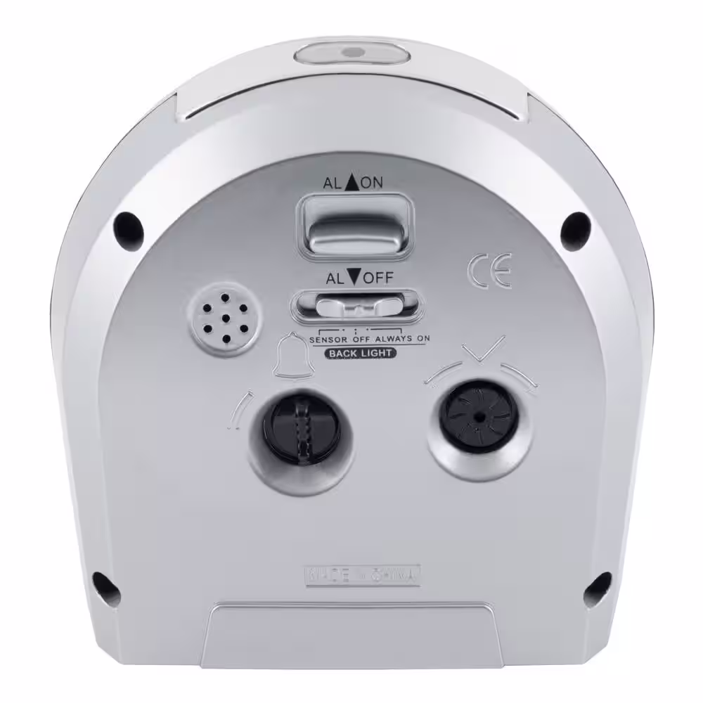 Equity by La Crosse Silent Sweep NightVision Bedside Alarm Clock