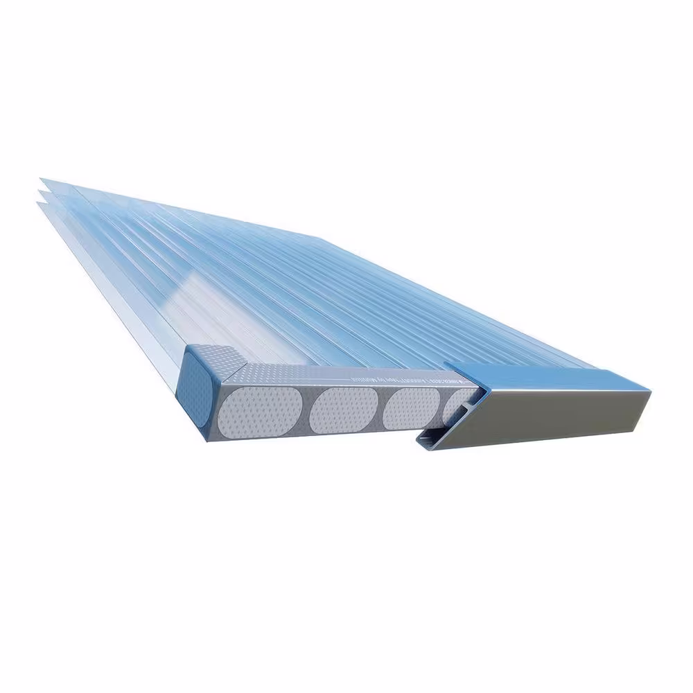 None 1 in. x 32 ft. Thermoclear Polycarbonate Multi-Wall Vent Tape