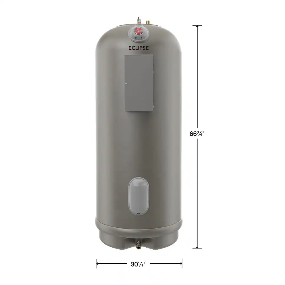 Rheem Marathon Eclipse Light-Duty 105 gal. Commercial 277-Volt 12kW Field Convertible Non Metallic Electric Water Heater