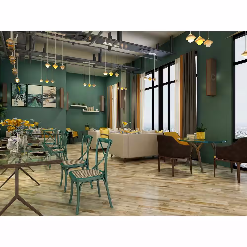 Proteco Gray Cottage Pine 20 MIL x 7.1 in. W x 48 in. L Click Lock Waterproof Luxury Vinyl Plank Flooring (23.6 sqft/case)
