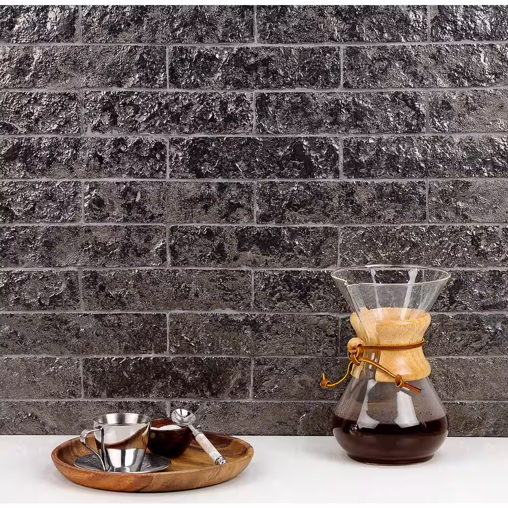 Ivy Hill Tile Weston Temp Silver 2 in. x 8 in. 14mm Glazed Clay Subway Wall Tile (40-piece 4.78 sq. ft. / box)