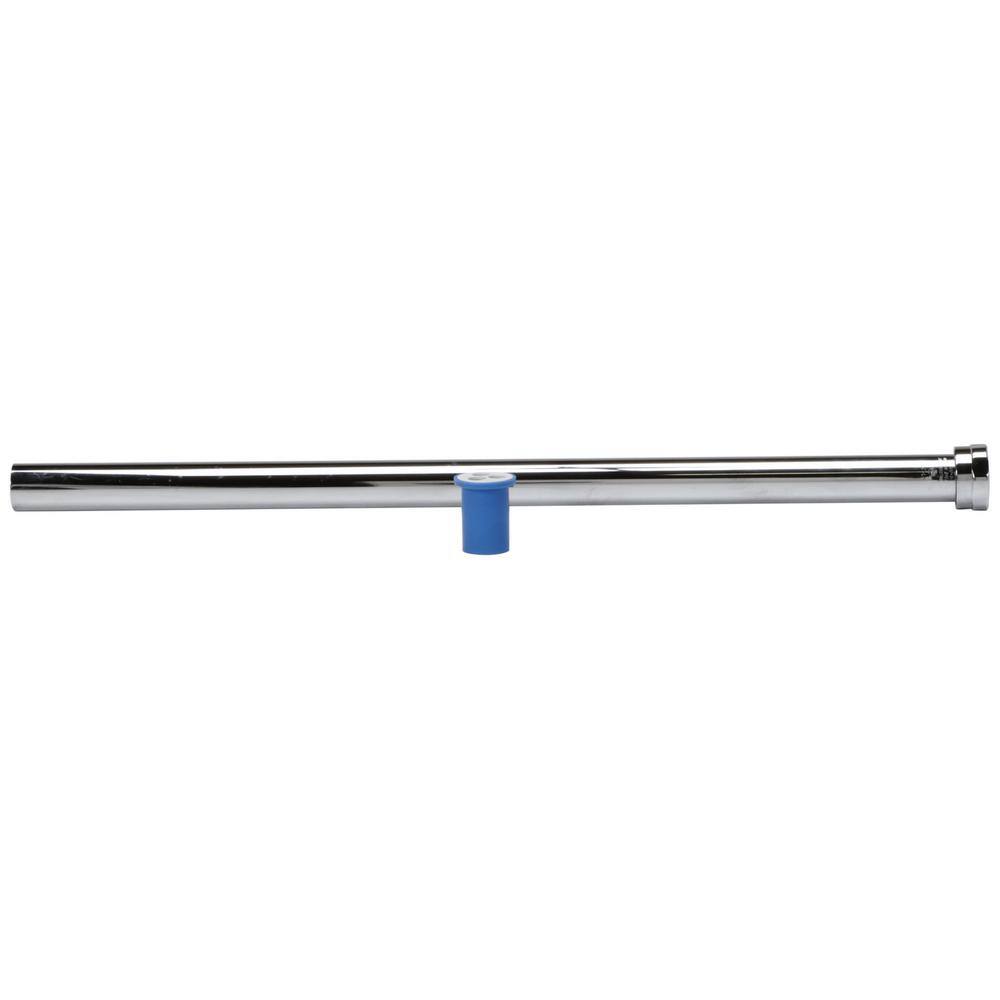 Zurn 1-1/2 in. x 30 in. Vacuum Breaker/Backflow Preventer with Flush Tube and Nut in Polished Chrome