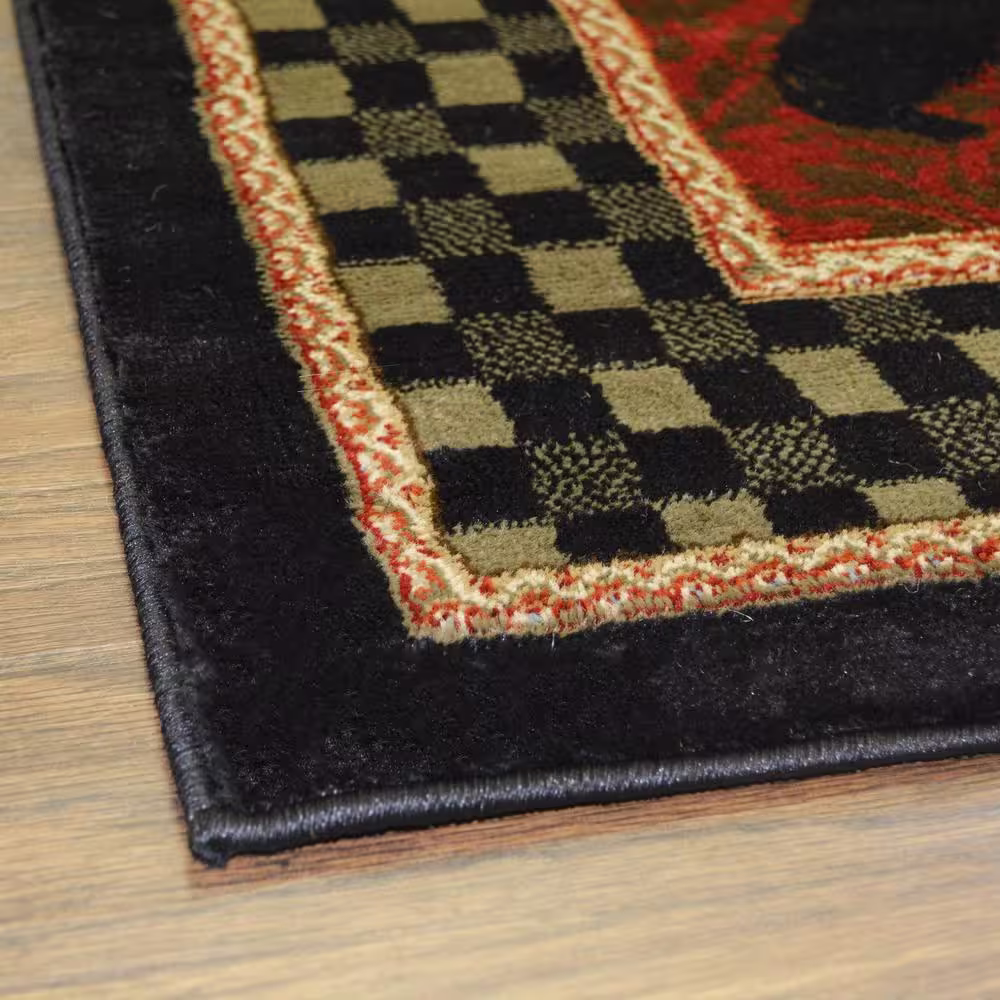 Mayberry Rug American Destination Cades Cove Multi-Colored 8 ft. x 10 ft. Lodge Area Rug