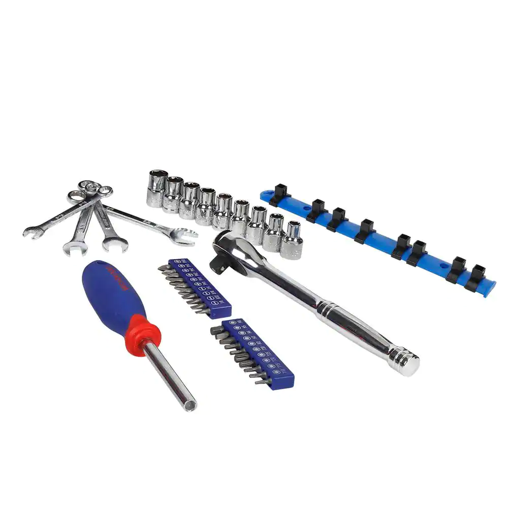 None 51-Piece Homeowners Tool Set with Tool Bag