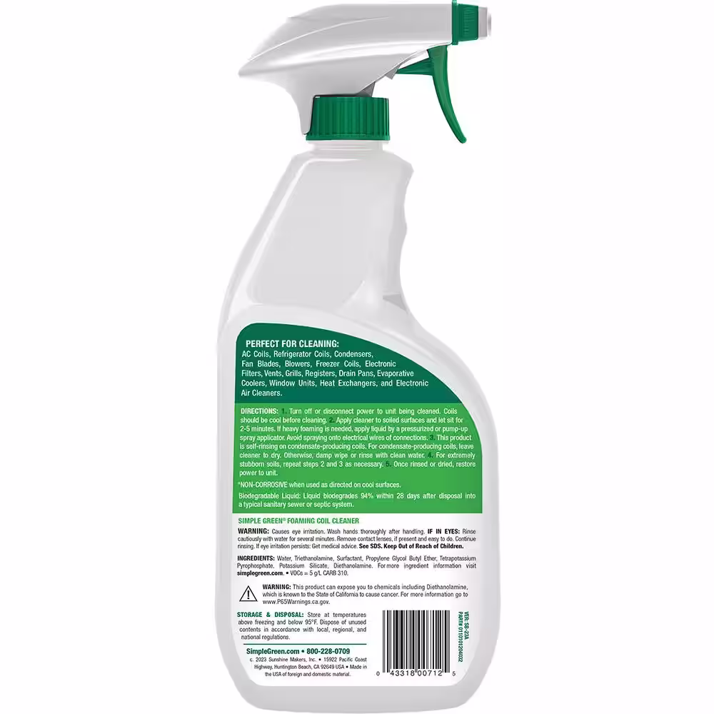 Simple Green 32 oz. Foaming Coil Cleaner