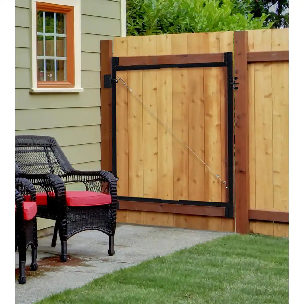 Adjust-A-Gate Original Series 60 in. - 96 in. wide gate opening, Steel Gate Frame Kit