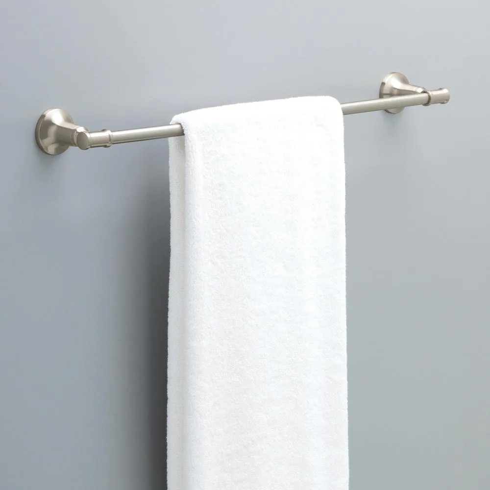 Delta Chamberlain 24 in. Wall Mount Towel Bar Bath Hardware Accessory in Brushed Nickel
