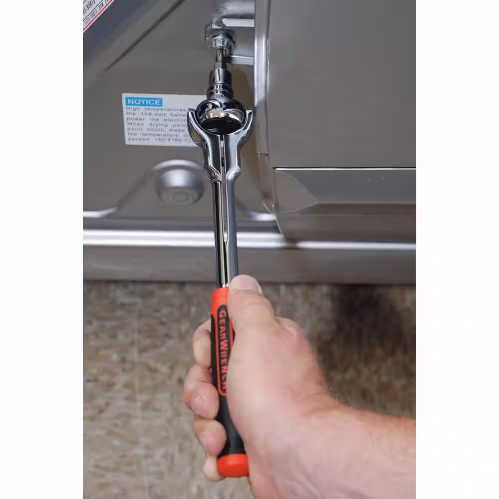 GEARWRENCH 1/4 in. and 3/8 in. Drive 72-Tooth Cushion Grip Roto-Ratchet Set (2-Piece)