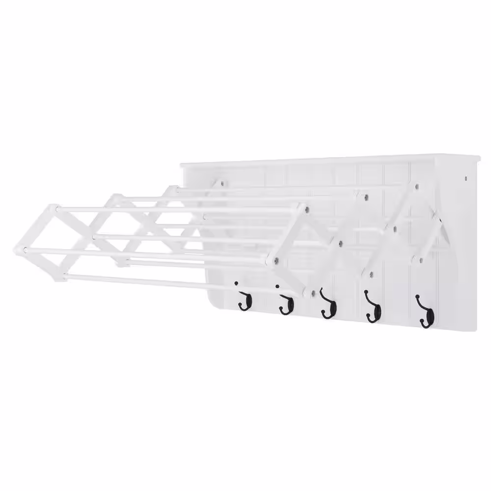 Home Decorators Collection Retractable Accordion Drying Rack
