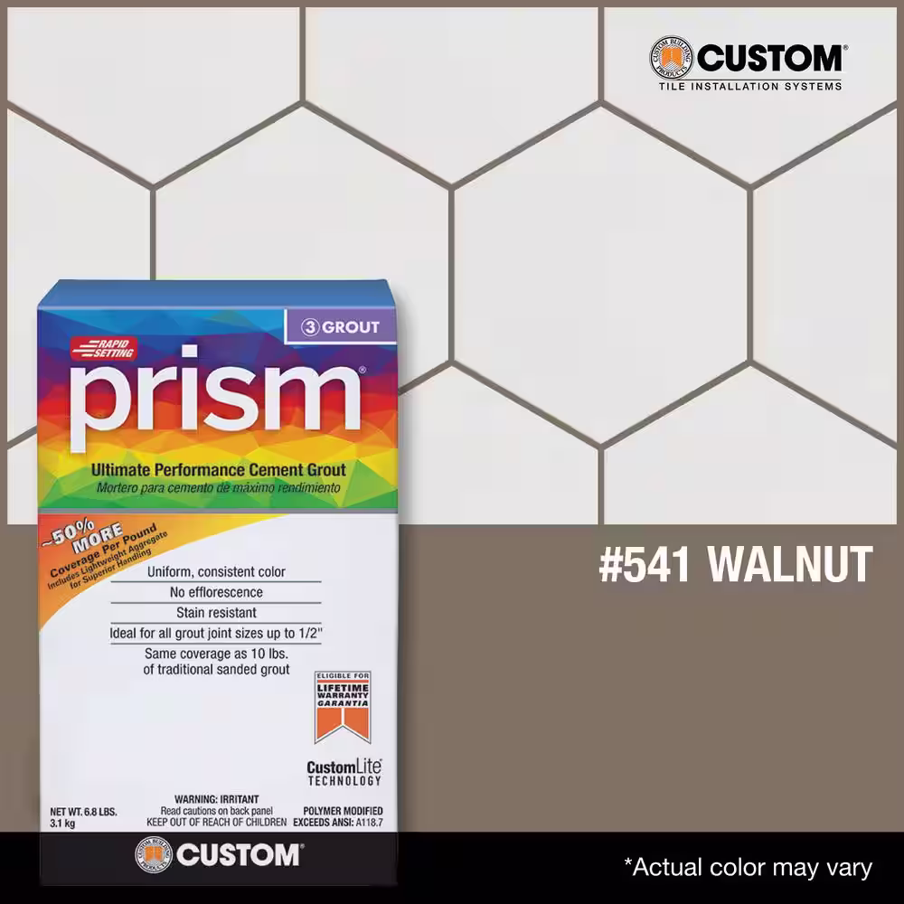 Custom Building Products Prism #541 Walnut 17 lb. Ultimate Performance Grout