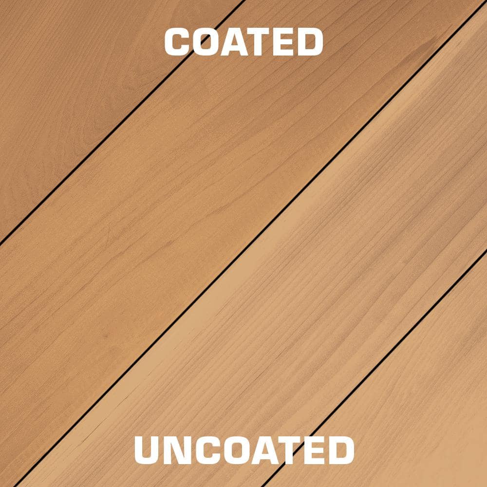 BEHR PREMIUM 1 Gal. Transparent Penetrating Oil-Based Exterior Waterproofing Wood Stain Clear Tint Base