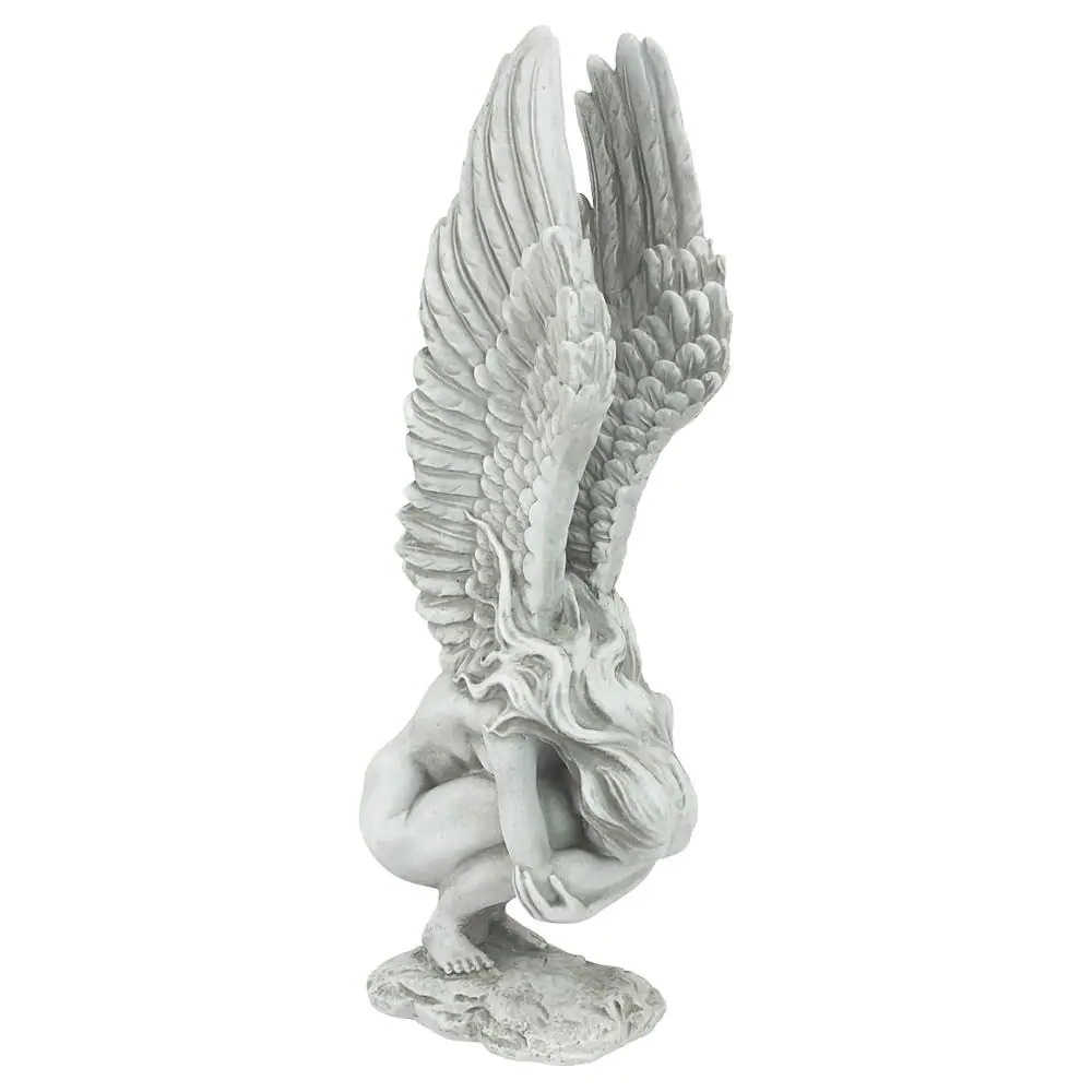 Design Toscano 15 in. H Remembrance and Redemption Angel Medium Sculpture
