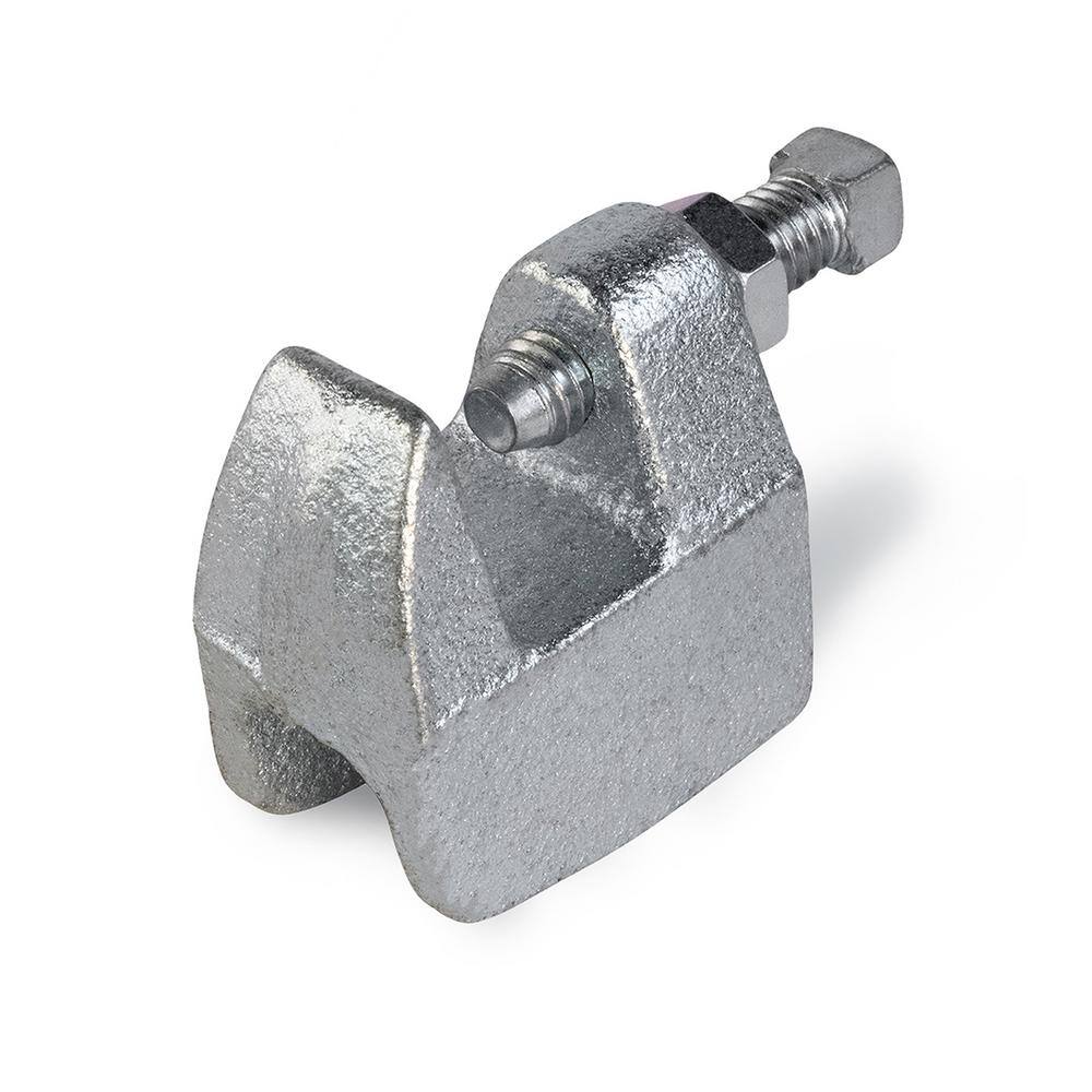 The Plumber's Choice Junior Beam Clamp for 1/2 in. Threaded Rod in Electro Galvanized Steel