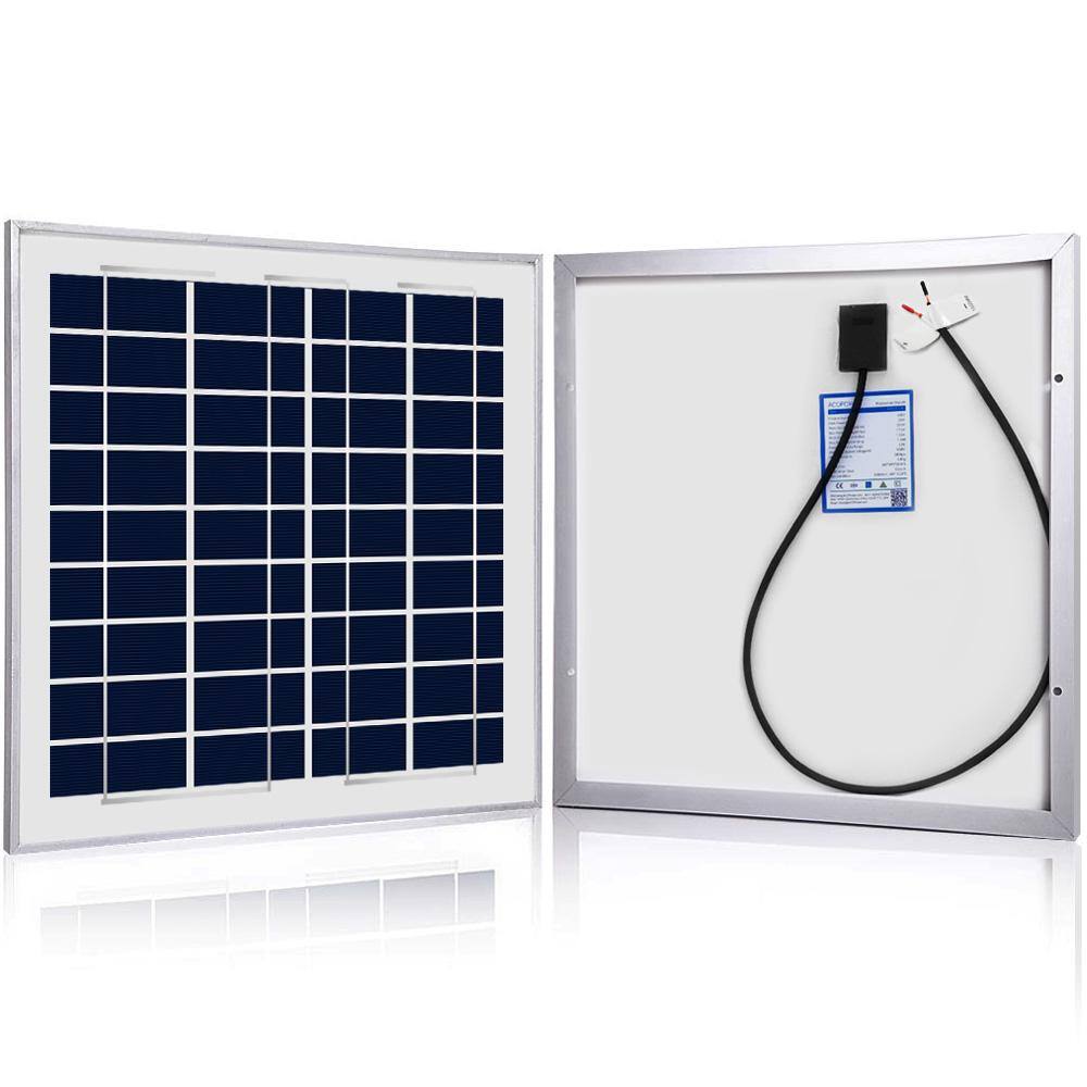 ACOPower 15-Watt 12-Volt Poly Solar Panel, Compatible with Portable Chest Fridge Freezer Cooler