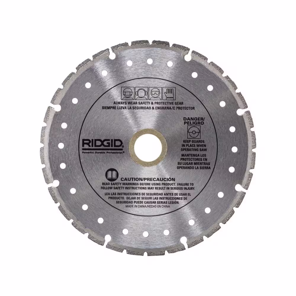 RIDGID 5 in. Metal Cutting Diamond Blade