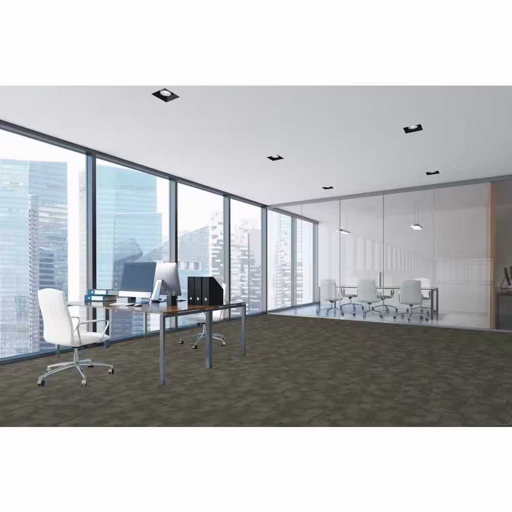 Engineered Floors Ingram Mutiny Residential/Commercial 24 in. x 24 Glue-Down Carpet Tile (18 Tiles/Case) 72 sq. ft.