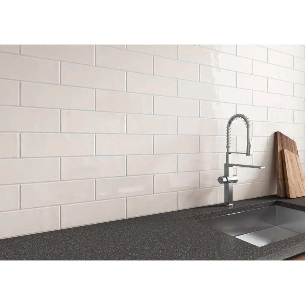 MSI Citylights Crema Glossy 4 in. x 12 in. Glossy Ceramic Subway Tile (9.69 sq. ft./Case)