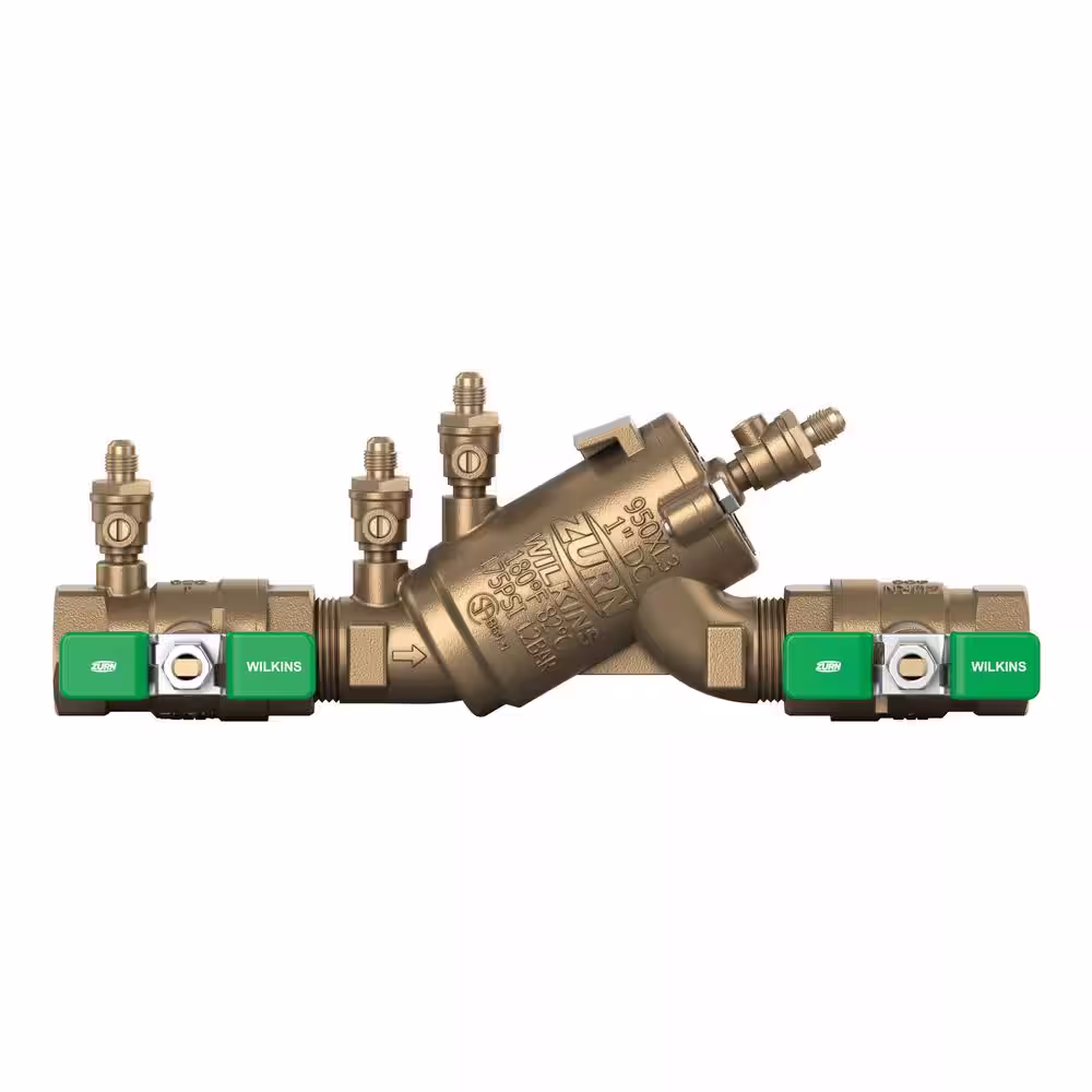 Wilkins 1 in. 950XL3 Double Check Backflow Preventer
