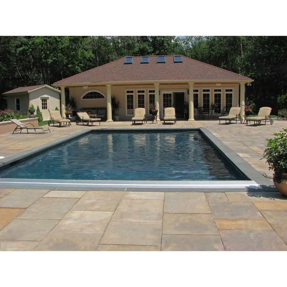 Nantucket Pavers Patio-on-a-pallet 10 ft. x 10 ft. Tan Variegated Dutch York-Stone Concrete Pavers (44 Pieces/100 Sq Ft)