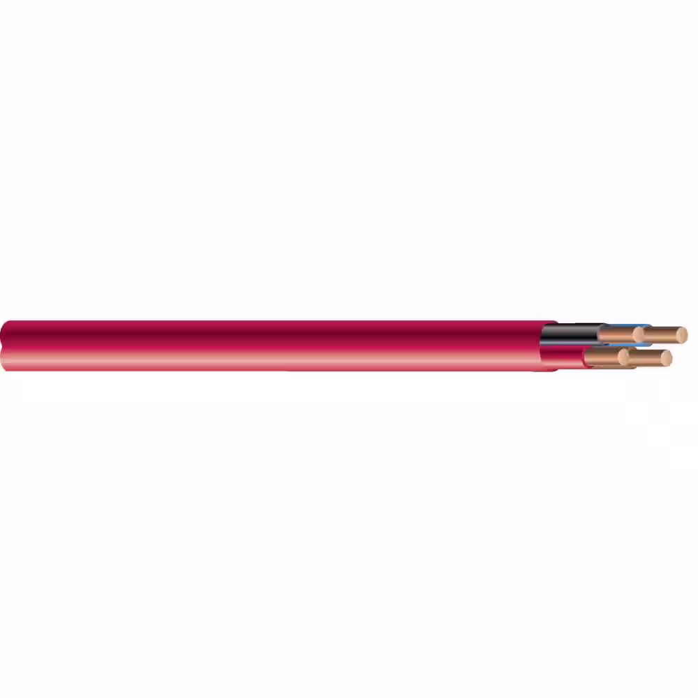 Southwire 500 ft. 18-4 Red Solid CU Unshield FPLP Alarm Cable