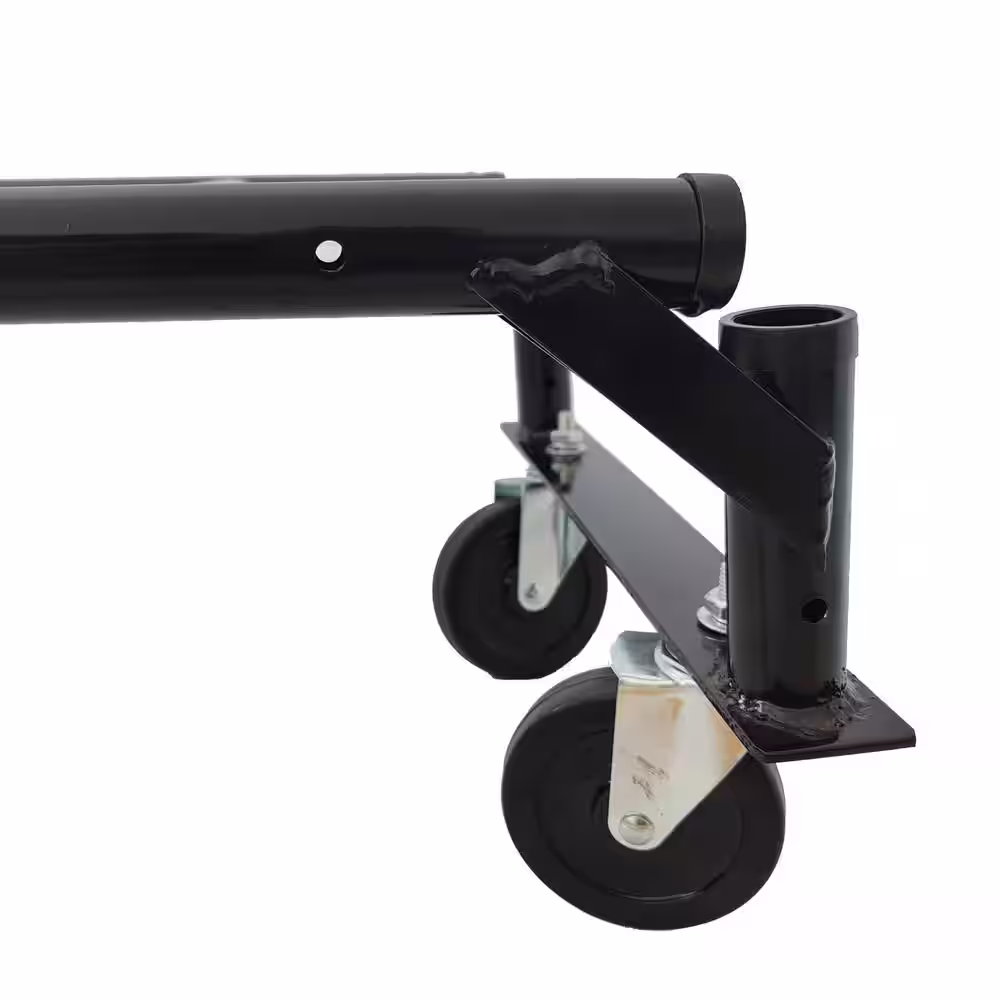 None 330 lbs. Heavy-Duty Platform Cart Hand Truck Dual Purpose 2 Wheel Dolly Cart and 4 Wheel Push Cart with Swivel Wheels