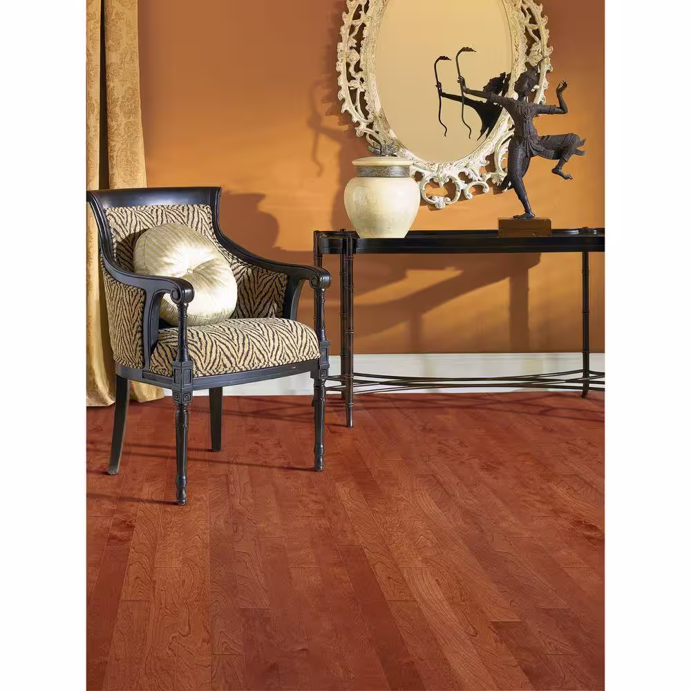 Heritage Mill Heritage Mill Medium Brown Birch 3/8 in. T x 4.8 in. W Engineered Hardwood Flooring (33 sqft/case)