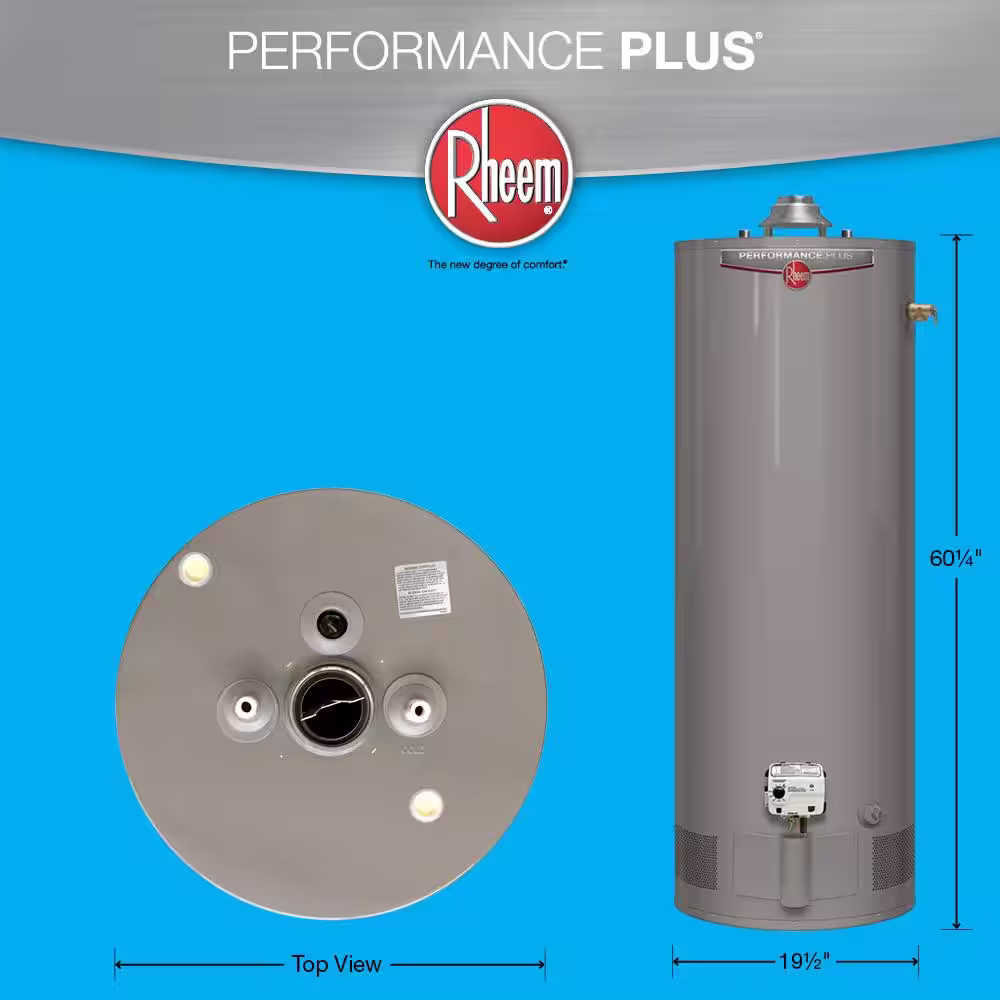 None Performance Plus 40 Gal. Tall 9-Year 40,000 BTU Natural Gas Tank Water Heater