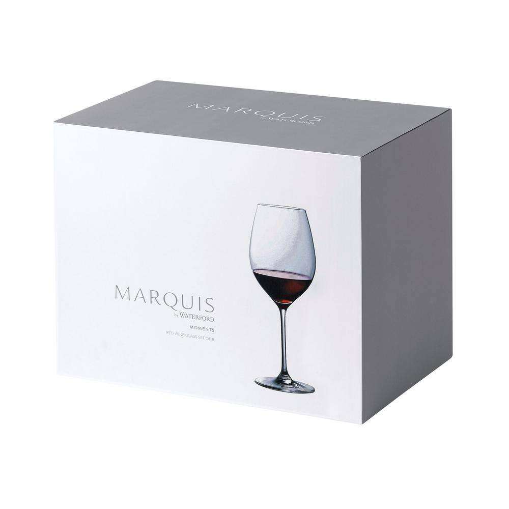 Marquis By Waterford Moments 19.6 fl.oz Red Wine Glasses Set (Set of 8)