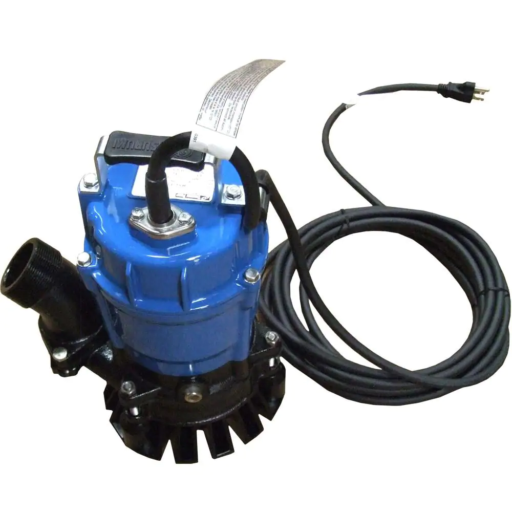 TSURUMI PUMP 2 in. 1/2 HP Submersible Trash Pump